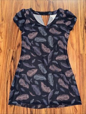 Vintage Pinky Blue Mini Dress